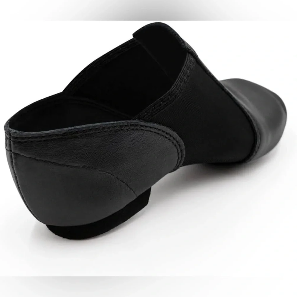 Capezio E Series Jazz Slip On Black Dance Shoes Size 8 New